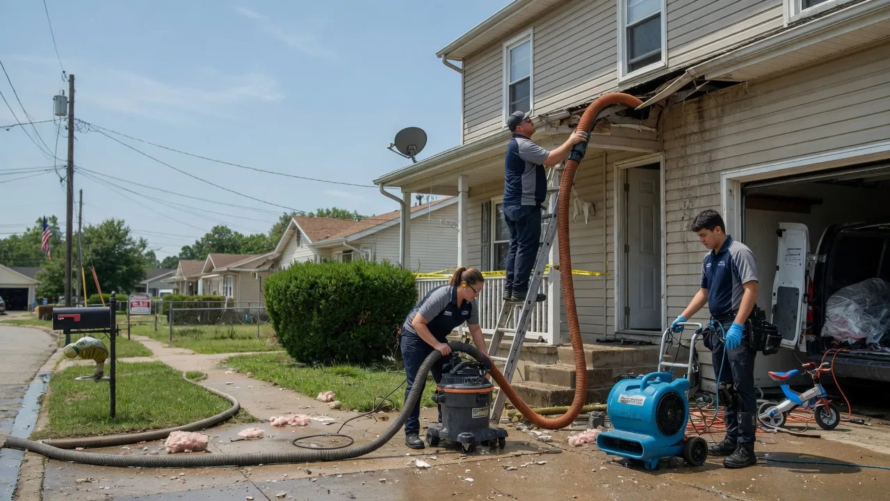 Water Damage Restoration in East Saint Louis, IL near me
